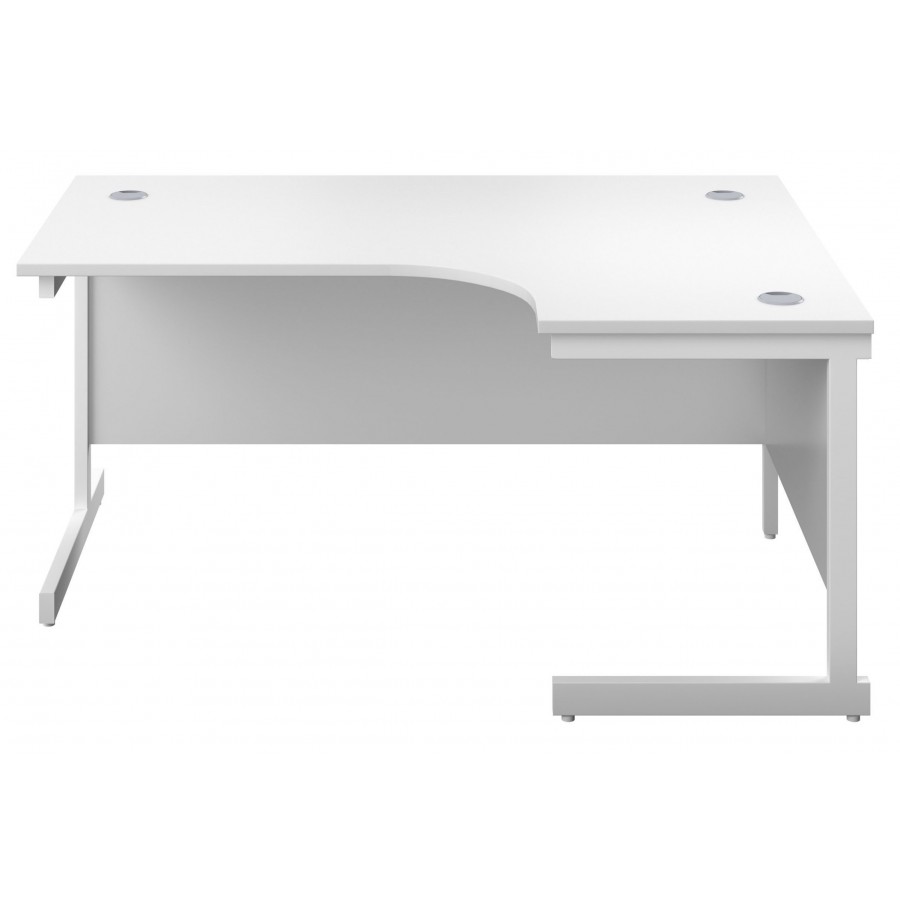 Olton Single Cantilever Corner Office Desk